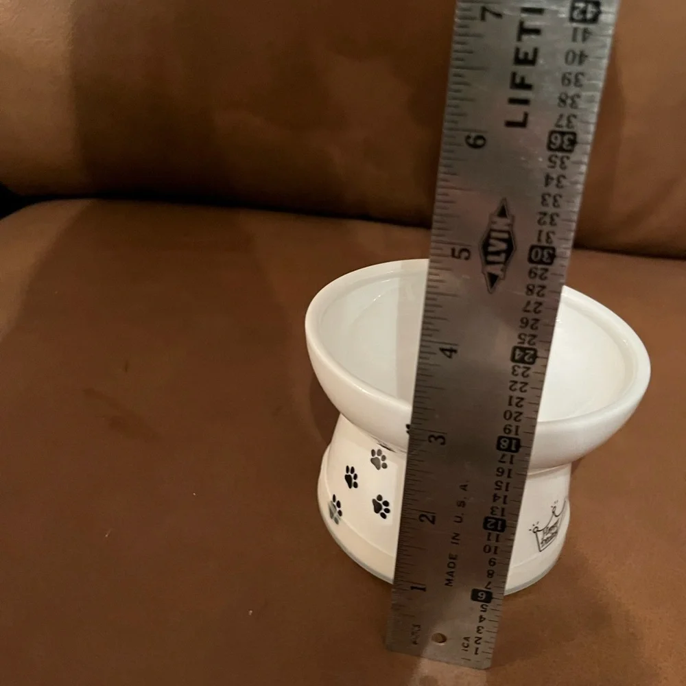 Necoichi Raised Cat Food Bowl